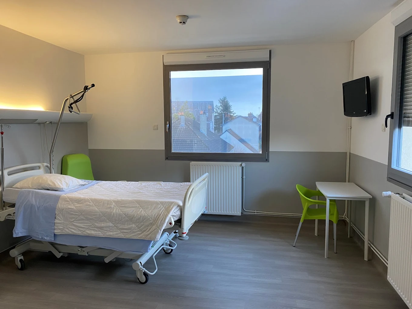 Chambre patient — Clinique du Saint-Cœur